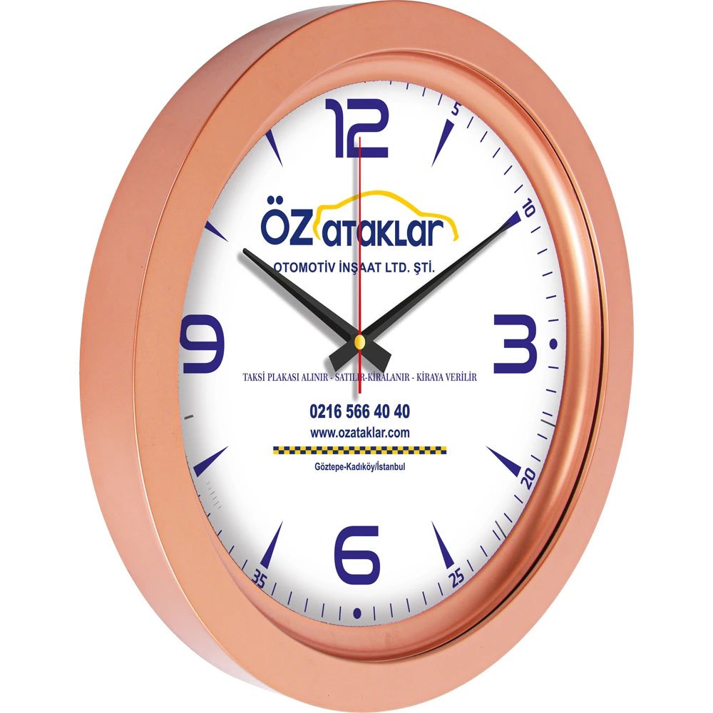 V30-741 Metalize Duvar Saati görsel 2