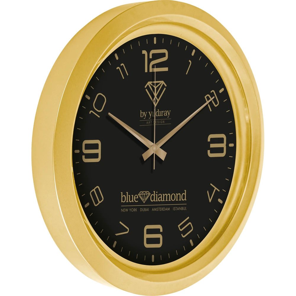 V30-742 Metalize Duvar Saati