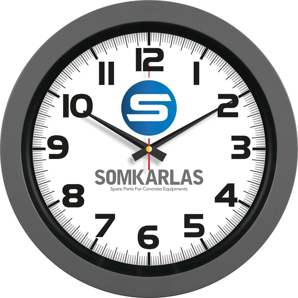 V30-346 Plastik Duvar Saati görsel 2
