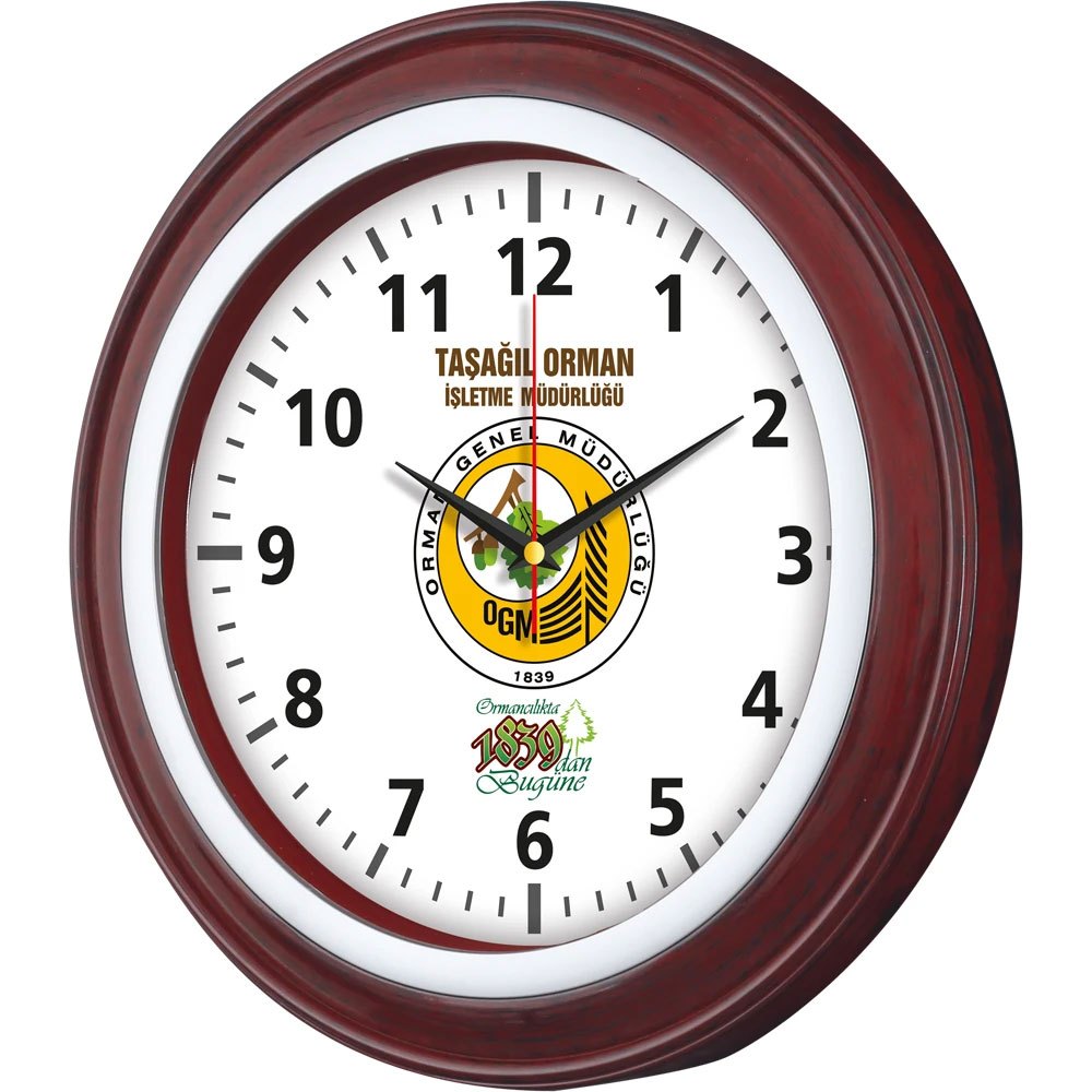 V30-509 Plastik Duvar Saati görsel 2