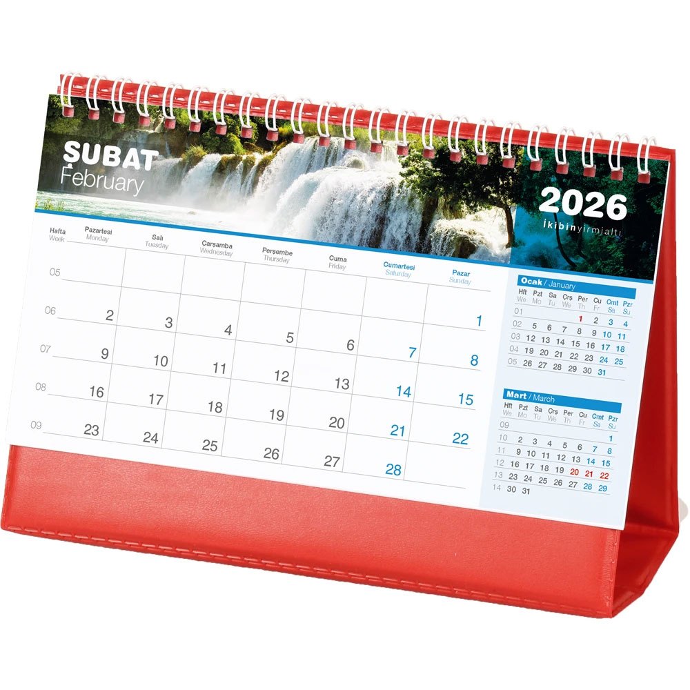 AMT-04 Şelale Masa Takvimi görsel 3