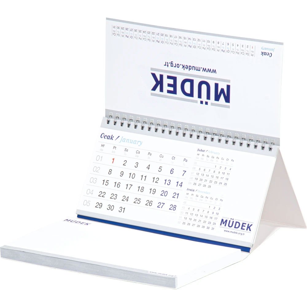 AMT-11 Notluklu Masa Takvimi görsel 3